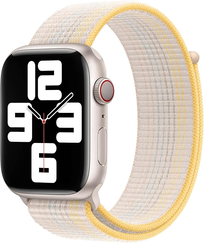 سوار لساعة Apple Watch مقاس 45 مم | ستارلايت سوار لساعة Apple Watch مقاس 45 مم | ستارلايت